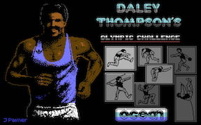 Daley Thompson's Olympic Challenge - Commodore 64