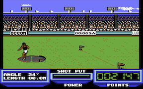 Daley Thompson's Olympic Challenge - Commodore 64