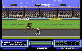 Daley Thompson's Olympic Challenge - Commodore 64