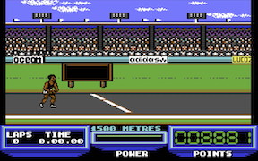 Daley Thompson's Olympic Challenge - Commodore 64