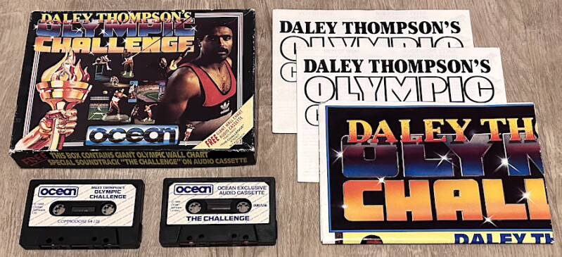 Daley Thompson's Olympic Challenge - Commodore 64