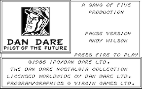 Dan Dare - Pilot of the Future - Commodore 64