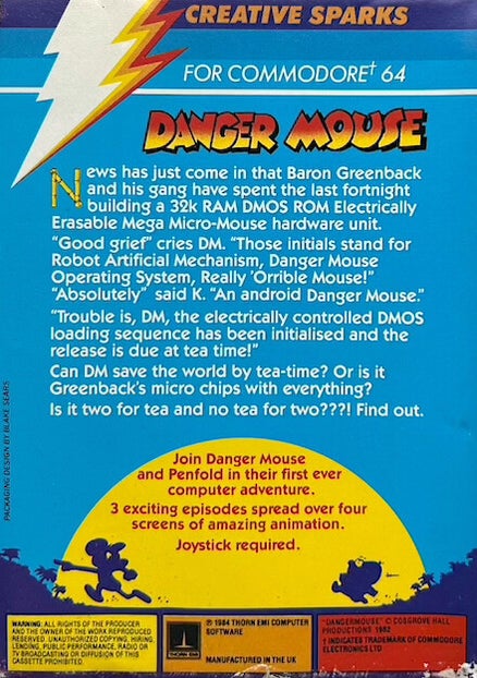Danger Mouse in Double Trouble - Commodore 64