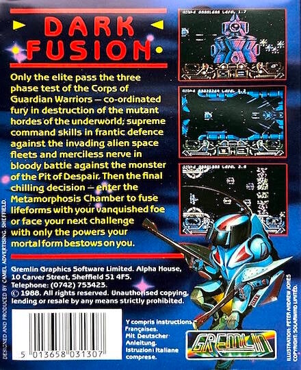 Dark Fusion - Commodore 64