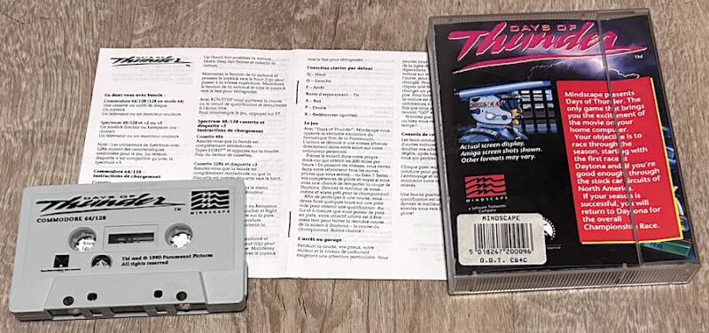 Days of Thunder - Commodore 64