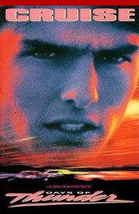 Days of Thunder VHS Movie Cover