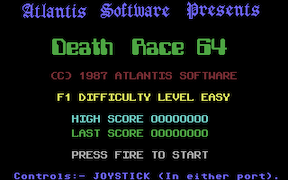 Death Race - Commodore 64