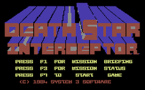 Death Star Interceptor - Commodore 64