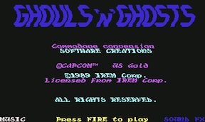 Ghouls 'n' Ghosts - Commodore 64
