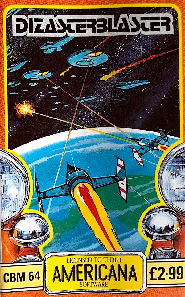 Dizasterblaster - Commodore 64