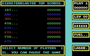 Dizasterblaster - Commodore 64