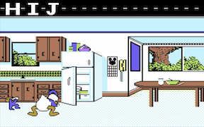 Donald's Alphabet Chase - Commodore 64