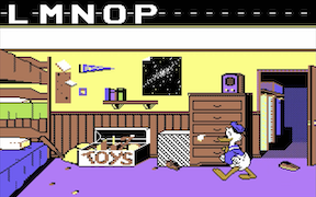 Donald's Alphabet Chase - Commodore 64