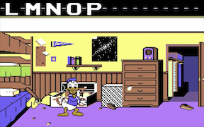 Donald's Alphabet Chase - Commodore 64