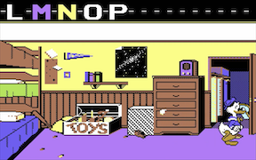 Donald's Alphabet Chase - Commodore 64