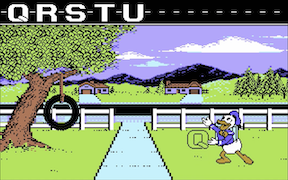 Donald's Alphabet Chase - Commodore 64