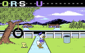 Donald's Alphabet Chase - Commodore 64