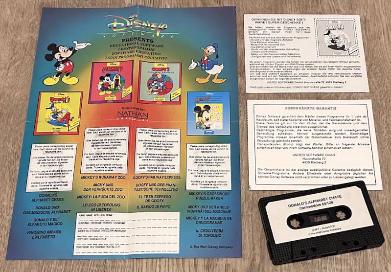 Donald und das magische Alphabet - Commodore 64