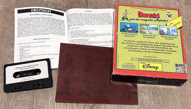 Donald und das magische Alphabet - Commodore 64