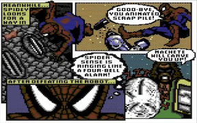 The Amazing Spider-Man and Captain America in Dr. Doom's Revenge! - Commodore 64