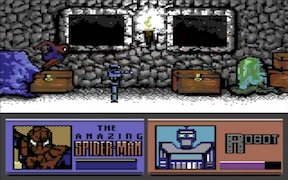The Amazing Spider-Man and Captain America in Dr. Doom's Revenge! - Commodore 64