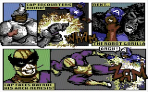 The Amazing Spider-Man and Captain America in Dr. Doom's Revenge! - Commodore 64