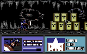 The Amazing Spider-Man and Captain America in Dr. Doom's Revenge! - Commodore 64