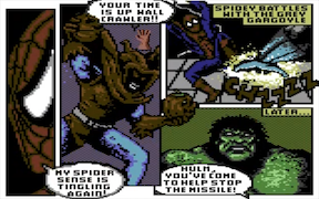 The Amazing Spider-Man and Captain America in Dr. Doom's Revenge! - Commodore 64