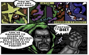 The Amazing Spider-Man and Captain America in Dr. Doom's Revenge! - Commodore 64