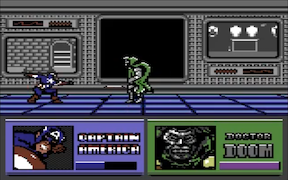 The Amazing Spider-Man and Captain America in Dr. Doom's Revenge! - Commodore 64