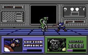 The Amazing Spider-Man and Captain America in Dr. Doom's Revenge! - Commodore 64