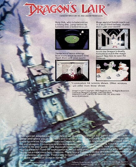 Dragon's Lair - Commodore 64