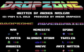 Dropzone - Commodore 64