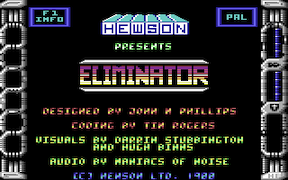 Eliminator - Commodore 64
