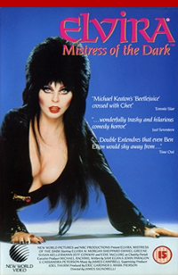 Elvira - Mistress of the Dark VHS Movie Cover