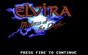 Elvira - Mistress of the Dark - Commodore 64