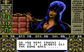 Elvira - Mistress of the Dark - Commodore 64