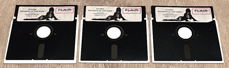 Elvira - Mistress of the Dark - Commodore 64
