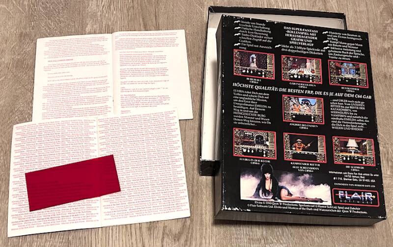 Elvira - Mistress of the Dark - Commodore 64