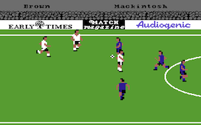 Emlyn Hughes International Soccer - Commodore 64
