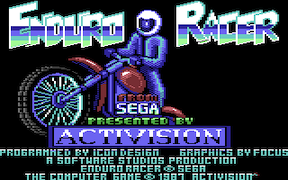 Enduro Racer - Commodore 64
