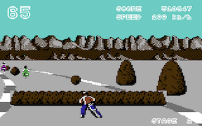 Enduro Racer - Commodore 64