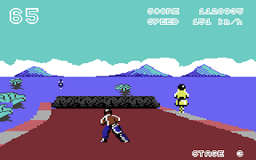 Enduro Racer - Commodore 64