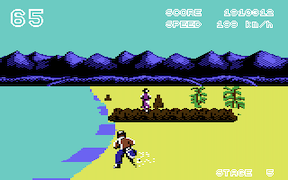 Enduro Racer - Commodore 64