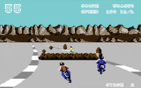 Enduro Racer · Commodore 64