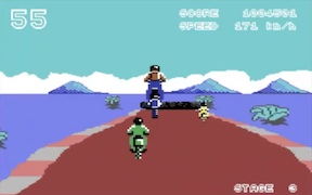 Enduro Racer · Commodore 64