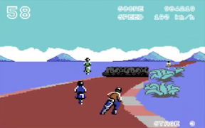 Enduro Racer · Commodore 64