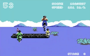 Enduro Racer · Commodore 64
