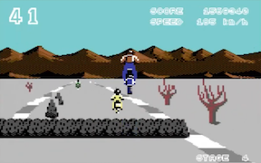 Enduro Racer · Commodore 64
