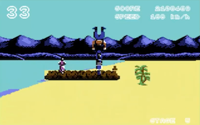 Enduro Racer · Commodore 64
